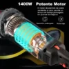 Pulidora rotativa 1400W para acabados profesionales