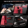 ANCEL S100-Detector de fugas para coche, analizador de fugas de tuberías, máquina de humo EVAP automotriz, herramienta de detección de diagnóstico de fugas