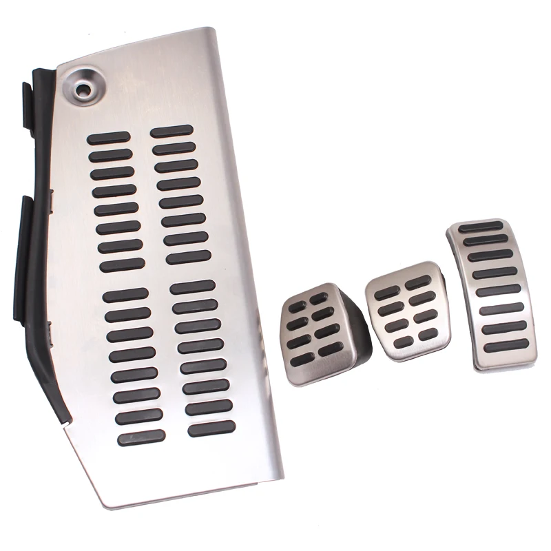 Pedales Deportivos de Aluminio para VW Golf 4 / Bora / Audi A3 / SEAT León | Kit Antideslizante LHD