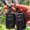 LLavero de silicona para Volkswagen Polo Tiguan Passat B5 B6 B7 Golf 4 5 6 MK6 Jetta Lavida Skoda Octavia Seat Leon Altea