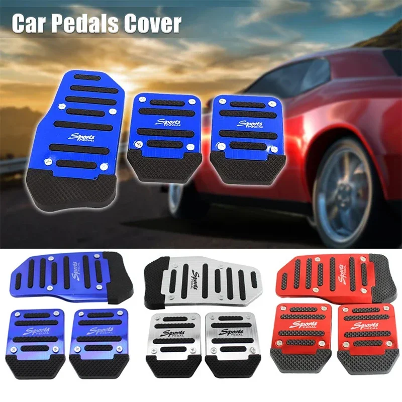 Pedales Deportivos de Aluminio para Coche Manual | Antideslizantes Universales - Imagen 2