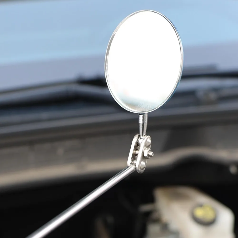 Espejo Telescópico de Inspección para Automóviles, Redondo de 30 mm y 50 mm, Giratorio 360°, Herramienta Extensible para Mecánicos de Automóviles, Reparación y Mantenimiento de Motores - Imagen 6