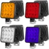 Faro de Trabajo LED 48W Todoterreno IP65 – Barra Spot 4 Colores