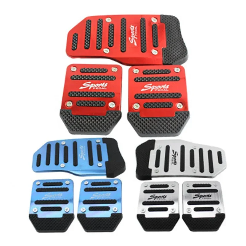 Pedales Deportivos de Aluminio para Coche Manual | Antideslizantes Universales - Imagen 5