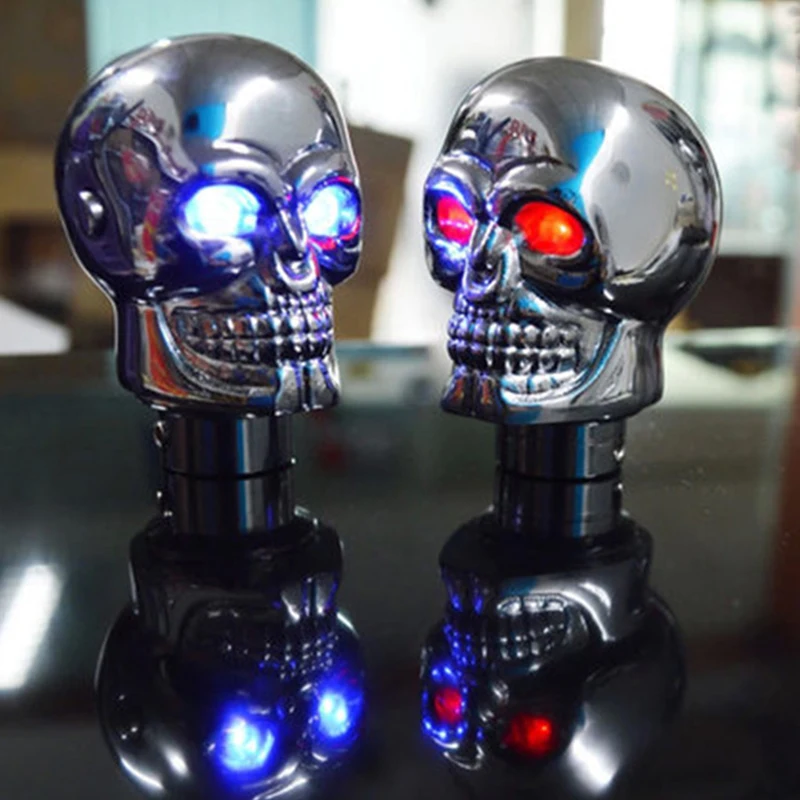 Perilla de cambio esqueleto modificado con LED - Imagen 2