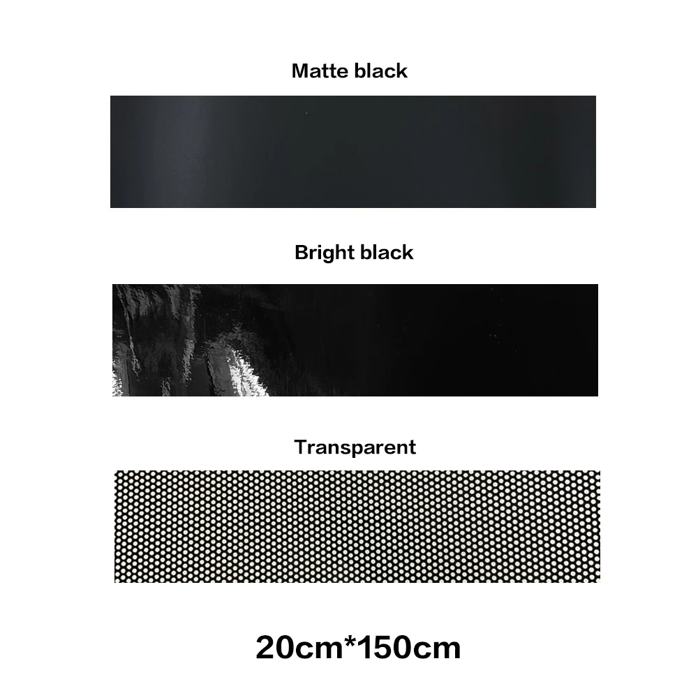 Pegatinas para sombrilla de coche, parabrisas delantero de coche, película de vinilo 3D, pegatinas decorativas para sombrilla de engranaje trasero, pegatinas decorativas para coches - Imagen 2