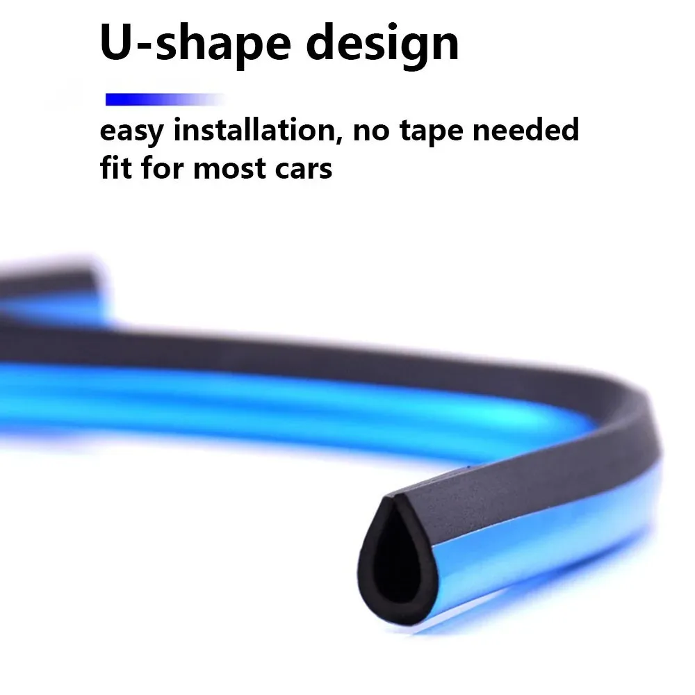 Decoración de rejilla de ventilación de coche pegatina embellecedora estilo U tira decorativa de salida de aire acondicionado decoración de coche - Imagen 6