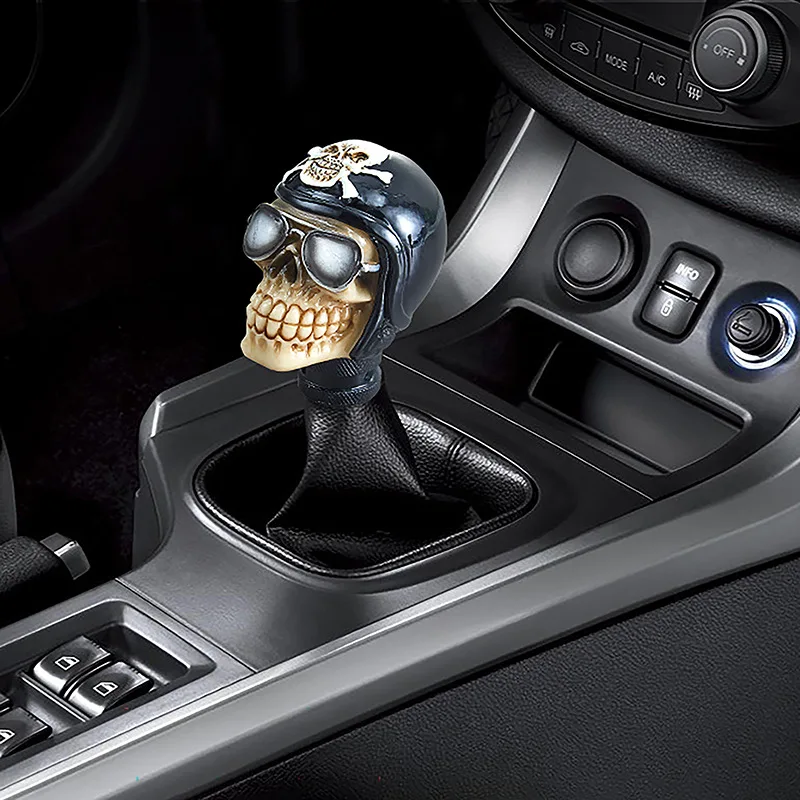 Perilla de cambio esqueleto modificado con LED - Imagen 3